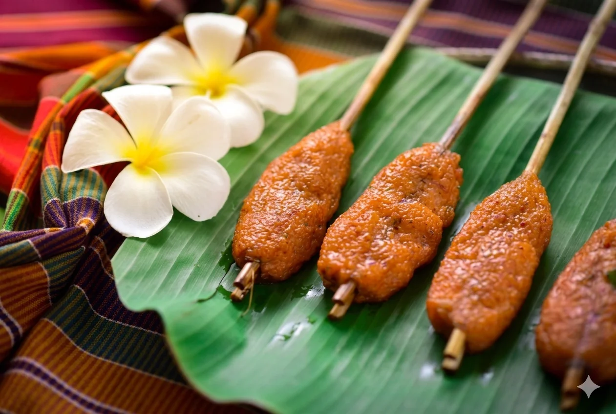 ปิ้งไก่ข้าวเบือ